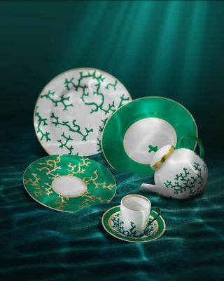 Raynaud Cristobal rim dinner plate in Limoges porcelain