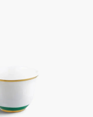 Raynaud Cristobal zarf or sake cup in Limoges porcelain