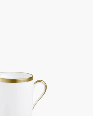 Raynaud Fontainebleau coffee cup with saucer in Limoges porcelain