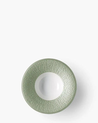 Raynaud Minéral deep plate in Limoges porcelain with coloured decoration