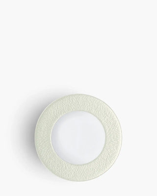 Raynaud Minéral coupe dinner plate in Limoges porcelain with coloured decoration