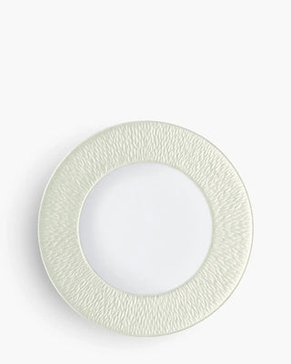 Raynaud Minéral coupe dinner plate in Limoges porcelain with coloured decoration