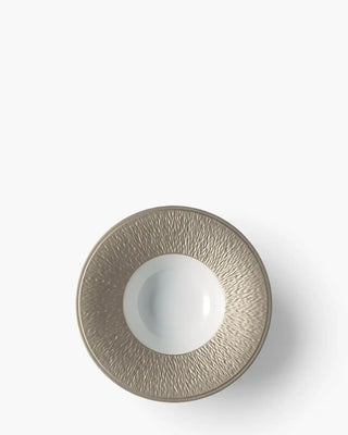 Raynaud Minéral deep plate in Limoges porcelain with coloured decoration