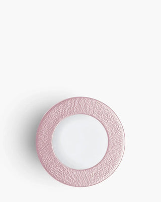 Raynaud Minéral coupe dinner plate in Limoges porcelain with coloured decoration