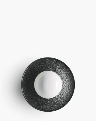 Raynaud Minéral deep plate in Limoges porcelain with coloured decoration