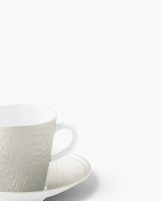 Raynaud Minéral coffee cup with saucer in Limoges porcelain with coloured decoration