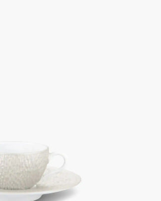 Raynaud Minéral coffee cup with saucer in Limoges porcelain with coloured decoration