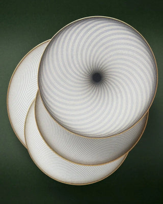 Raynaud Oskar coupe dessert plate in Limoges porcelain