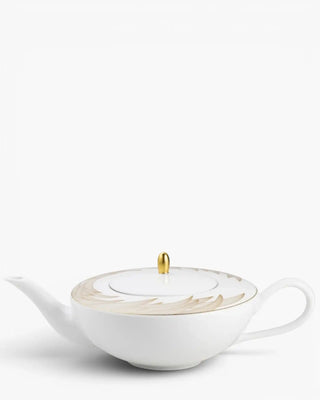 Raynaud Phénix teapot in Limoges porcelain with gold decoration