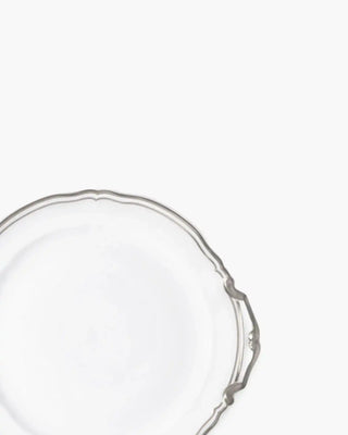 Raynaud Polka cake serving plate with handles in Limoges porcelain