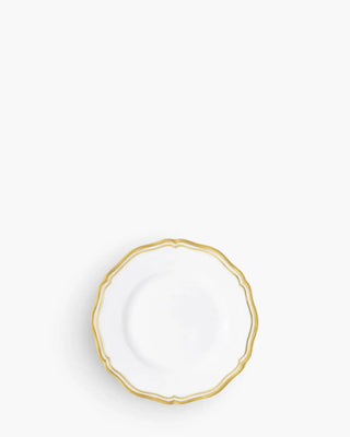 Raynaud Polka rim dinner plate in Limoges porcelain