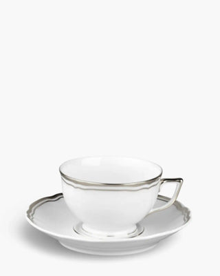Raynaud Polka tea cup with saucer in Limoges porcelain