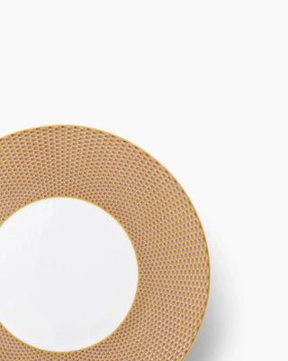 Raynaud Trésor coupe dinner plate in Limoges porcelain with coloured decoration