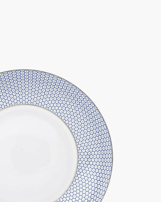 Raynaud Trésor coupe deep plate in Limoges porcelain with coloured decoration