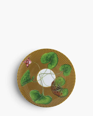 Raynaud Trésor Fleuri tea cup with saucer in Limoges porcelain with coloured decoration