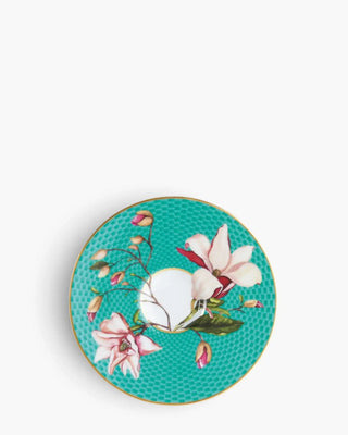 Raynaud Trésor Fleuri coffee cup with saucer in Limoges porcelain with coloured decoration