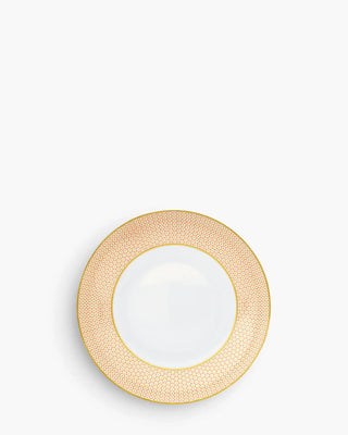 Raynaud Trésor coupe deep plate in Limoges porcelain with coloured decoration