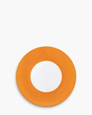 Raynaud Trésor coupe dinner plate in Limoges porcelain with coloured decoration