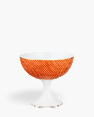 Raynaud Trésor sundae cup in Limoges porcelain with coloured decoration