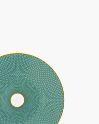 Raynaud Trésor coupe dinner plate in Limoges porcelain with coloured decoration