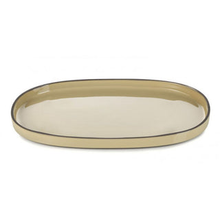 Revol Caractère oval plate 35.5x21.8 cm. Revol Nutmeg - Buy now on ShopDecor - Discover the best products by REVOL design