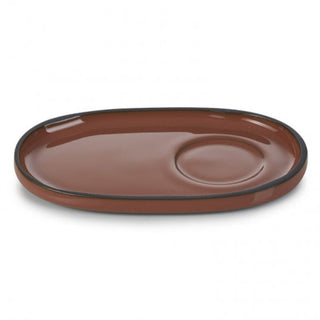 Revol Caractère saucer 13.5x8.3 cm. Revol Cinnamon - Buy now on ShopDecor - Discover the best products by REVOL design