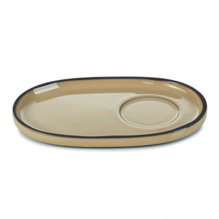Revol Caractère saucer 13.5x8.3 cm. Revol Nutmeg - Buy now on ShopDecor - Discover the best products by REVOL design