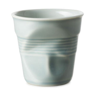 Revol Crumple Cups By Ressource espresso cup 8 cl. Revol Blue Mistral - Buy now on ShopDecor - Discover the best products by REVOL design