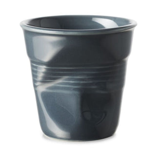 Revol Crumple Cups By Ressource espresso cup 8 cl. Revol Graphite - Buy now on ShopDecor - Discover the best products by REVOL design
