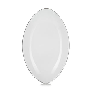 Revol Equinoxe oval plate 35x22.3 cm. Revol White Cumulus - Buy now on ShopDecor - Discover the best products by REVOL design