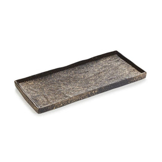 Revol Solstice rectangular plate 30x13.5 cm. Revol Cosmos Gold - Buy now on ShopDecor - Discover the best products by REVOL design