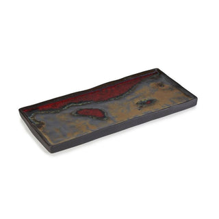 Revol Solstice rectangular plate 30x13.5 cm. Revol Solar Storm - Buy now on ShopDecor - Discover the best products by REVOL design