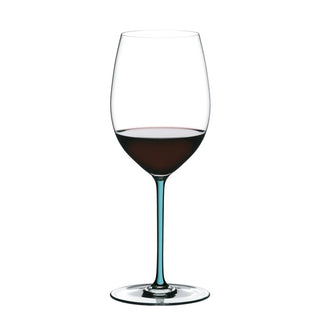 Riedel Fatto A Mano Cabernet/Merlot Riedel Turquoise - Buy now on ShopDecor - Discover the best products by RIEDEL design