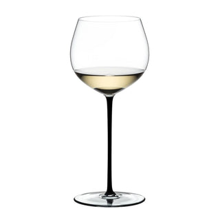 Riedel Fatto A Mano Oaked Chardonnay Riedel Black - Buy now on ShopDecor - Discover the best products by RIEDEL design