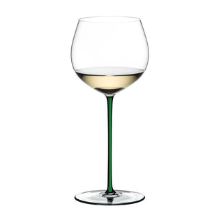 Riedel Fatto A Mano Oaked Chardonnay Riedel Green - Buy now on ShopDecor - Discover the best products by RIEDEL design