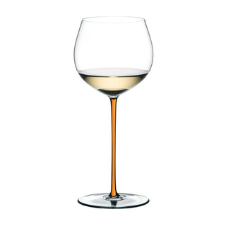 Riedel Fatto A Mano Oaked Chardonnay Riedel Orange - Buy now on ShopDecor - Discover the best products by RIEDEL design