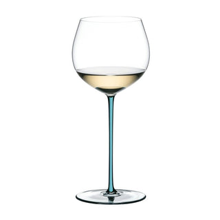 Riedel Fatto A Mano Oaked Chardonnay Riedel Turquoise - Buy now on ShopDecor - Discover the best products by RIEDEL design