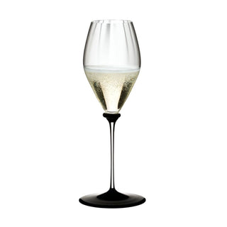 Riedel Fatto A Mano Performance Champagne Glass Black Base - Buy now on ShopDecor - Discover the best products by RIEDEL design