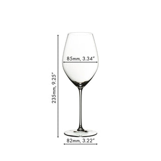 Riedel Veritas Champagne Wine Glass set 2 stem glasses - Buy now on ShopDecor - Discover the best products by RIEDEL design
