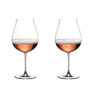 Riedel Veritas New World Pinot Noir/Nebbiolo/Rosé Champagne Glass set 2 stem glasses - Buy now on ShopDecor - Discover the best products by RIEDEL design