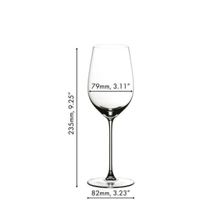 Riedel Veritas Riesling/Zinfandel set 2 stem glasses - Buy now on ShopDecor - Discover the best products by RIEDEL design