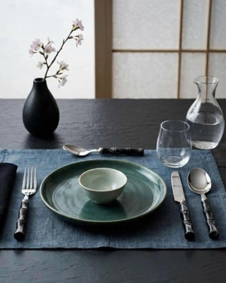 Rivadossi Sandro | Bamboo polished stainless steel cutlery set with PMMA handle - Buy now on ShopDecor - Discover the best products by RIVADOSSI SANDRO design