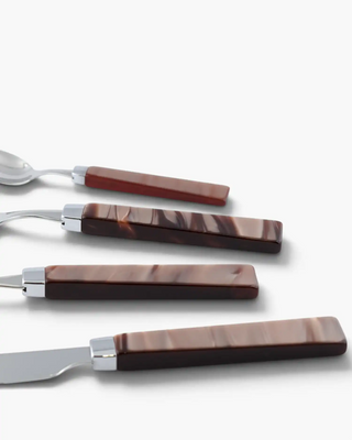 Rivadossi Sandro | Charme polished stainless steel cutlery set with PMMA handle - Buy now on ShopDecor - Discover the best products by RIVADOSSI SANDRO design