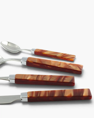 Rivadossi Sandro | Charme polished stainless steel cutlery set with PMMA handle - Buy now on ShopDecor - Discover the best products by RIVADOSSI SANDRO design