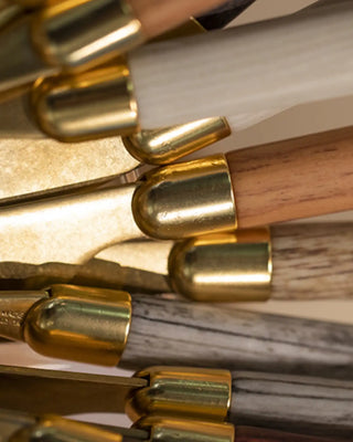 Rivadossi Sandro | Cortina Oro gold PVD-coated stainless steel cutlery set with PBT handle - Buy now on ShopDecor - Discover the best products by RIVADOSSI SANDRO design