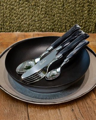 Rivadossi Sandro | Giada polished stainless steel cutlery set with PMMA handle - Buy now on ShopDecor - Discover the best products by RIVADOSSI SANDRO design