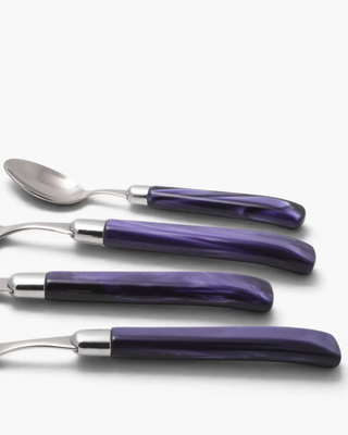 Rivadossi Sandro | Giada polished stainless steel cutlery set with PMMA handle - Buy now on ShopDecor - Discover the best products by RIVADOSSI SANDRO design