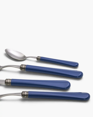 Rivadossi Sandro | Giulietta Antico stone-washed stainless steel cutlery set with PBT handle and antique finish ring - Buy now on ShopDecor - Discover the best products by RIVADOSSI SANDRO design
