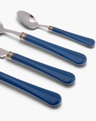Rivadossi Sandro | Giulietta polished stainless steel cutlery set with PBT handle and antique finish ring - Buy now on ShopDecor - Discover the best products by RIVADOSSI SANDRO design