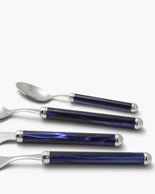 Rivadossi Sandro | Rodi polished stainless steel cutlery set with PMMA handle - Buy now on ShopDecor - Discover the best products by RIVADOSSI SANDRO design